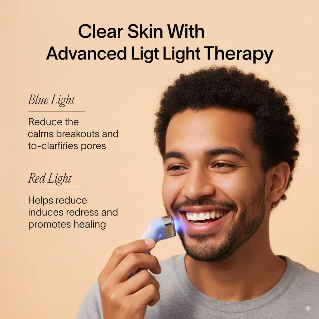DermaRay 4-in-1 Red Light Therapy Wand
