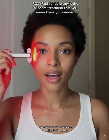 DermaRay 4-in-1 Red Light Therapy Wand