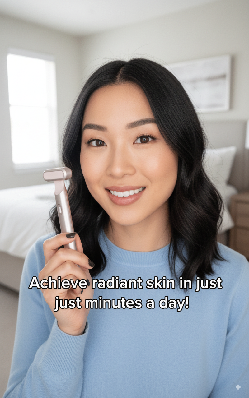 DermaRay 4-in-1 Red Light Therapy Wand